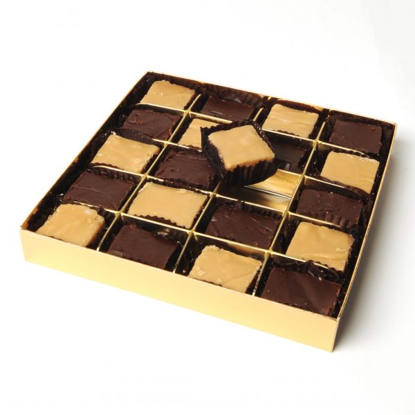 Boîte sucre à la crème &amp; fudge